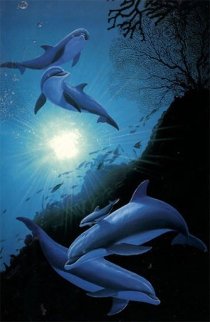 Under Water 1994 Limited Edition Print - Robert Wyland Under Water 1994 Limited Edition Print - Robert Wyland