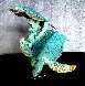Green Sea Turtles Bronze Sculpture 1991 10 in Sculpture by Robert Wyland - 1