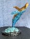 Humpback Breaching Bronze Sculpture 1991 9 in Sculpture by Robert Wyland - 2