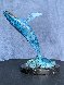 Humpback Breaching Bronze Sculpture 1991 9 in Sculpture by Robert Wyland - 4