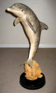 Day of the Dolphin Sculpture 1999 28 in Sculpture - Robert Wyland Day of the Dolphin Sculpture 1999 28 in Sculpture - Robert Wyland