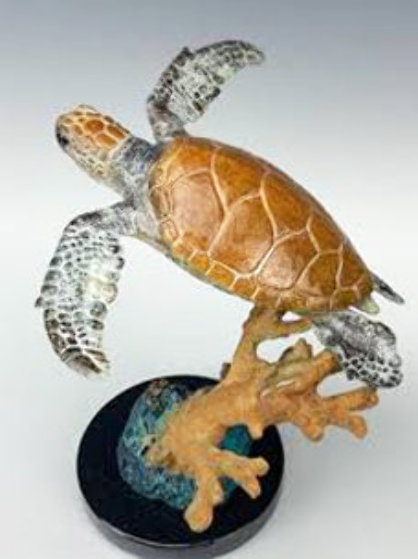 Sea Turtle Robert Wyland Bronze Sculpture By Robert Wyland
