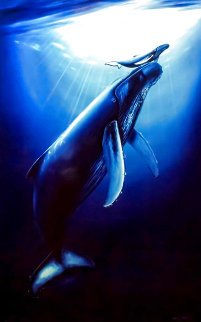 First Breath 1994 Limited Edition Print - Robert Wyland First Breath 1994 Limited Edition Print - Robert Wyland