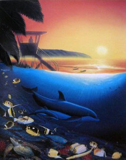 North Shore 1994 Hawaii Limited Edition Print - Robert Wyland North Shore 1994 Hawaii Limited Edition Print - Robert Wyland