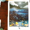 Hanalei Bay 1997 w Remarque - Oahu, Hawaii Limited Edition Print by Robert Wyland - 3