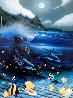 Hanalei Bay 1997 w Remarque - Oahu, Hawaii Limited Edition Print by Robert Wyland - 0