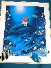 Ariel's Dolphin Ride 1994 Limited Edition Print by Robert Wyland - 1