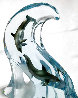 Making Waves Acrylic Sculpture 1998 9 in Sculpture by Robert Wyland - 1