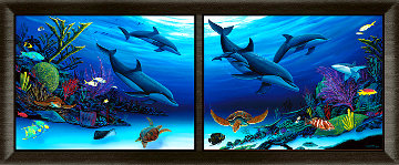 Sea of Color and Life 2007 34x70 Huge Limited Edition Print - Robert Wyland Sea of Color and Life 2007 34x70 Huge Limited Edition Print - Robert Wyland