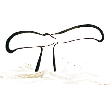 Untitled Sumi Ink Painting 2013 35x42 Works on Paper (not prints) - Robert Wyland Untitled Sumi Ink Painting 2013 35x42 Works on Paper (not prints) - Robert Wyland