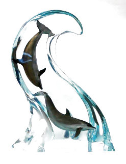 Making Big Waves 23 in Sculpture - Robert Wyland Making Big Waves 23 in Sculpture - Robert Wyland