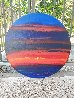 Pacific Sunset 36 in Round Original Painting by Robert Wyland - 1