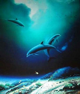 Children of the Sea 1992 Limited Edition Print - Robert Wyland Children of the Sea 1992 Limited Edition Print - Robert Wyland