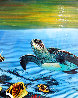North Shore Surf 1996 - Hawaii Limited Edition Print by Robert Wyland - 2
