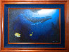 Breath of Light 1990 32x44 - Huge Original Painting by Robert Wyland - 1