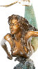 Mermaid Below Bronze Sculpture AP 2016 21 in Sculpture by Robert Wyland - 1
