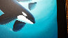 Orca Sea AP 2016 - Huge Limited Edition Print by Robert Wyland - 3