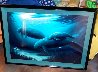 Endangered Manatees Cibachrome 1994 Limited Edition Print by Robert Wyland - 1