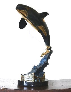 Free Keiko Bronze Sculpture 1995 14 in  Sculpture - Robert Wyland