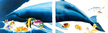 I Want to Dive Into Your Ocean (Diptych) Limited Edition Print - Robert Wyland