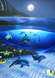 Mystical Waters 2003 Limited Edition Print - Robert Wyland Mystical Waters 2003 Limited Edition Print - Robert Wyland