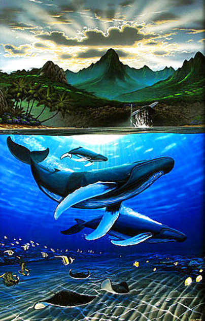 Dawn of Creation 2011 Limited Edition Print by Robert Wyland
