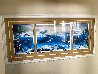 Ocean Trilogy 1993 - Huge Mural Size Triptych - 42x87 - Collaboration w Tabora - Huge Limited Edition Print by Robert Wyland - 1