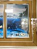Ocean Trilogy 1993 - Huge Mural Size Triptych - 42x87 - Collaboration w Tabora - Huge Limited Edition Print by Robert Wyland - 5