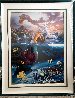 Mermaid Dreams - Collaboration with Jim Warren 1994 - Huge Limited Edition Print by Robert Wyland - 1