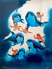 Ocean Babies - Collaboration with Janet Stewart 1996 Limited Edition Print by Robert Wyland - 0