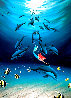 Ariel’s Dolphin Playground 2000 - Huge Limited Edition Print by Robert Wyland - 0
