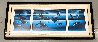 Spouting Whales Triptych w/ Remarque 1991 - Huge Mural Size Limited Edition Print by Robert Wyland - 1