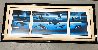 Spouting Whales Triptych w/ Remarque 1991 - Huge Mural Size Limited Edition Print by Robert Wyland - 2