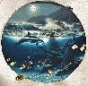 Dolphin Moon 1992 - Huge Limited Edition Print by Robert Wyland - 3