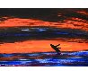 Abstract Seascape 2021 33x47 - Huge Original Painting by Robert Wyland - 2