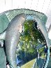 Dolphin Romance Bronze Mirror Sculpture 1997 27 in Sculpture by Robert Wyland - 2