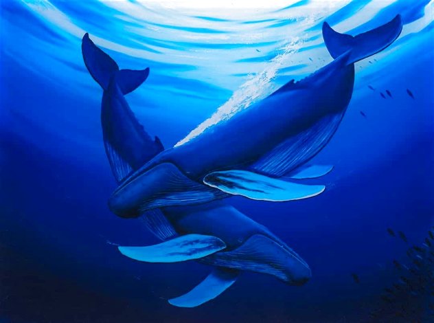 Gentle Giants 2019 Limited Edition Print by Robert Wyland