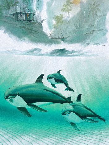 Underwater Color Suite: Pacific Waters AP 2000 Limited Edition Print - Robert Wyland