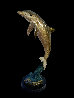 Spotted Dolphin Bronze Sculpture 1994 13 in Sculpture by Robert Wyland - 0