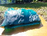 Wave Riders Acrylic Sculpture 1992 15 in  - Collaboration w/ Roy Tabora Sculpture by Robert Wyland - 4