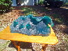 Wave Riders Acrylic Sculpture 1992 15 in  - Collaboration w/ Roy Tabora Sculpture by Robert Wyland - 3