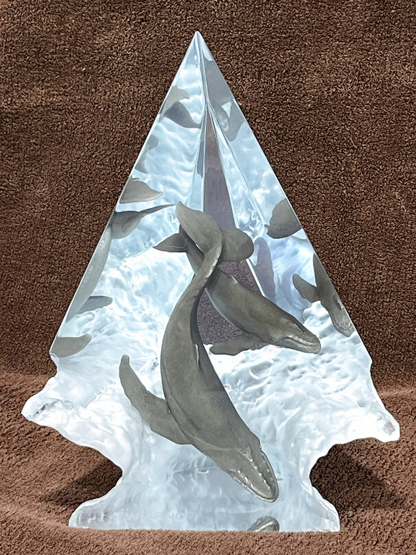 限定品】Robert Wyland ロバート・ワイランド アクリルオブジェ