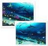 Radiant Reef Diptych - Huge 36x46 Limited Edition Print by Robert Wyland - 3