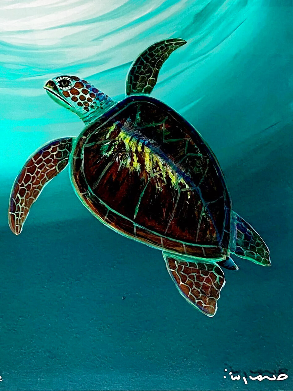 Green Sea 2019 Limited Edition Optigraph by Robert Wyland - For Sale on ...