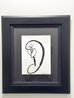 Manatee Sumi-e 2020 23x20 - Florida Works on Paper (not prints) by Robert Wyland - 1