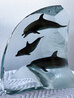 Dolphin Wonder Acrylic Sculpture 13 in Sculpture by Robert Wyland - 1