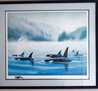 Orcas AP 1985 - Whale Limited Edition Print by Robert Wyland - 1