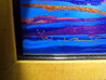 Sunset Paradise 2003 - Framed Giclee on Canvas - Huge Limited Edition Print by Robert Wyland - 2