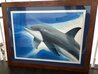 Dolphin Watercolor 2015 - 42x54 - Huge Watercolor by Robert Wyland - 2