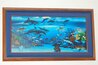Ocean Paradise 2006 - Huge - 30x51 Collaboration with Guy Harvey - Framed on Canvas Limited Edition Print by Robert Wyland - 2 Ocean Paradise 2006 - Huge - 30x51 Collaboration with Guy Harvey - Framed on Canvas Limited Edition Print by Robert Wyland - 2